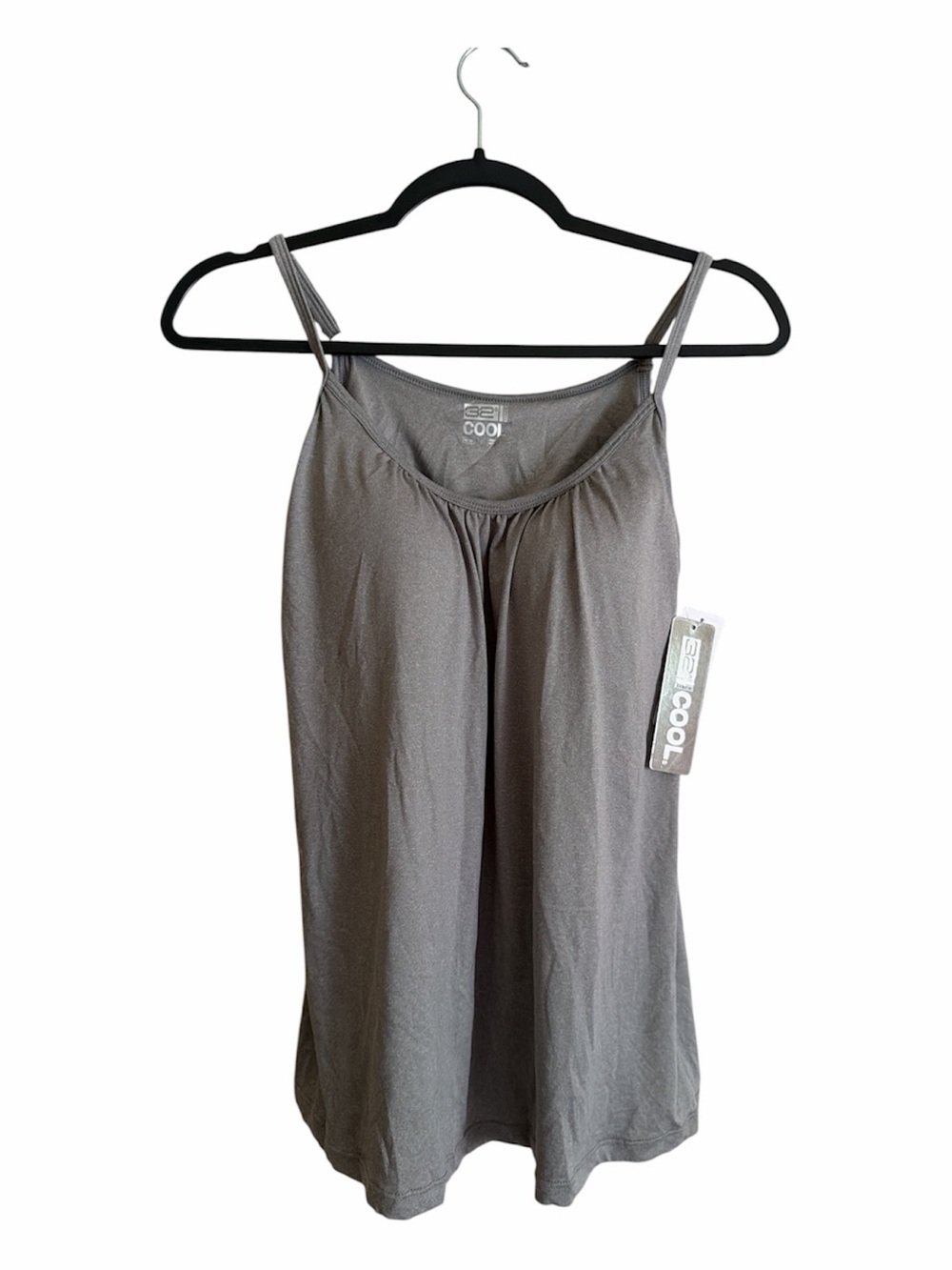 32 Degrees Gray Cool Flowy Bra Camisole